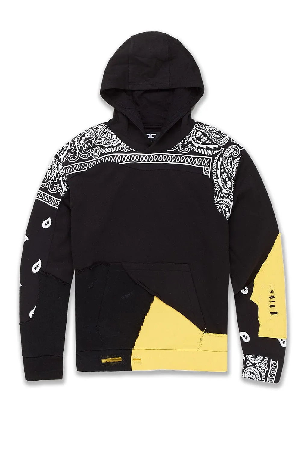 Big Men's Paisley Pullover Hoodie (Name Your Price)