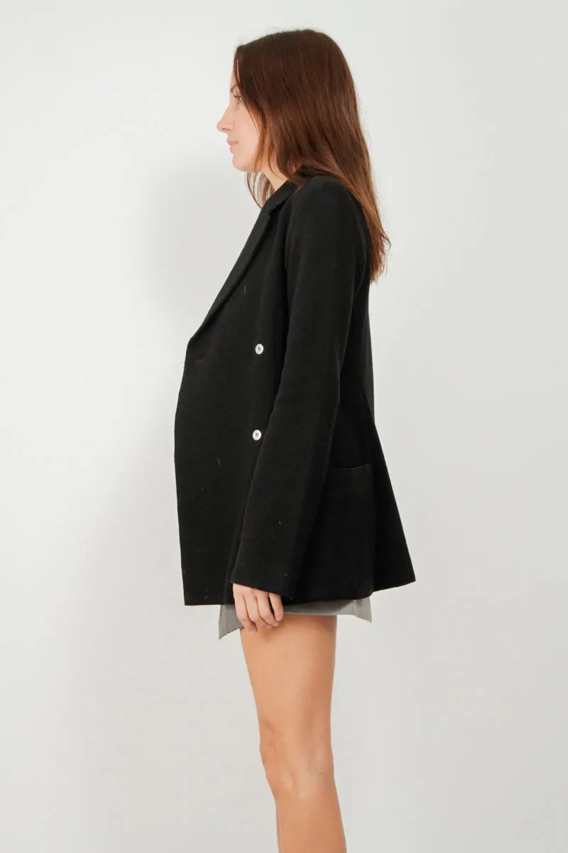 BOILED WOOL BLAZER