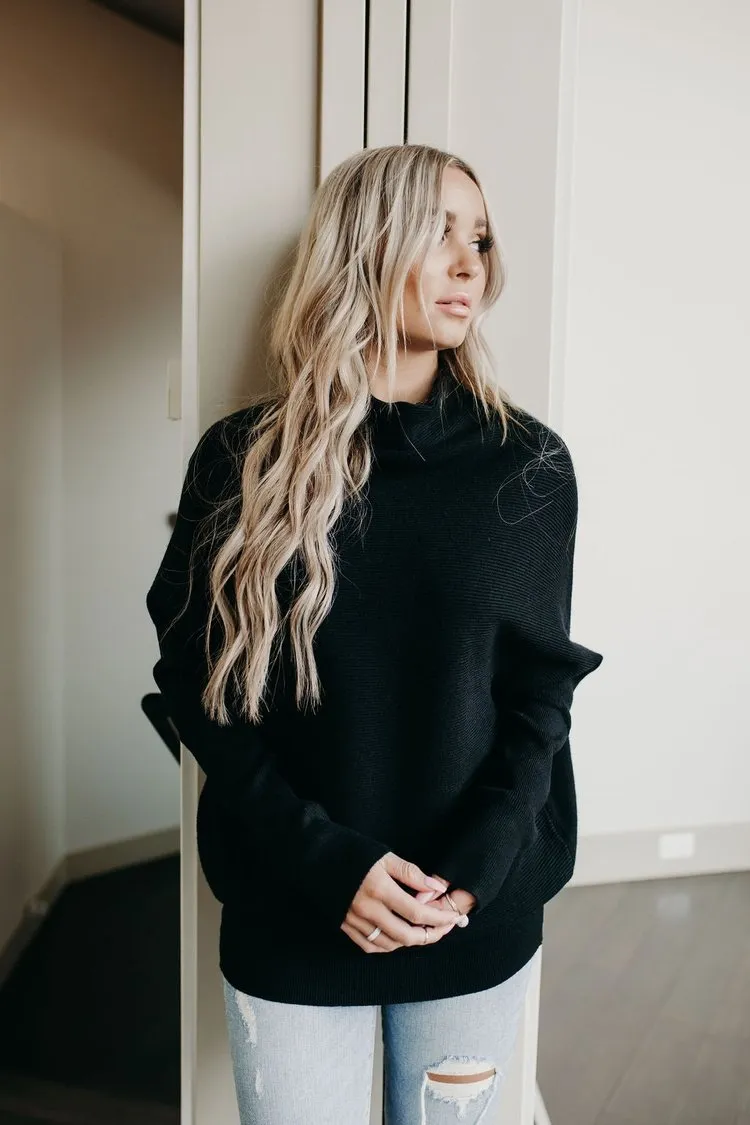 Give It Your All Sweater - Black